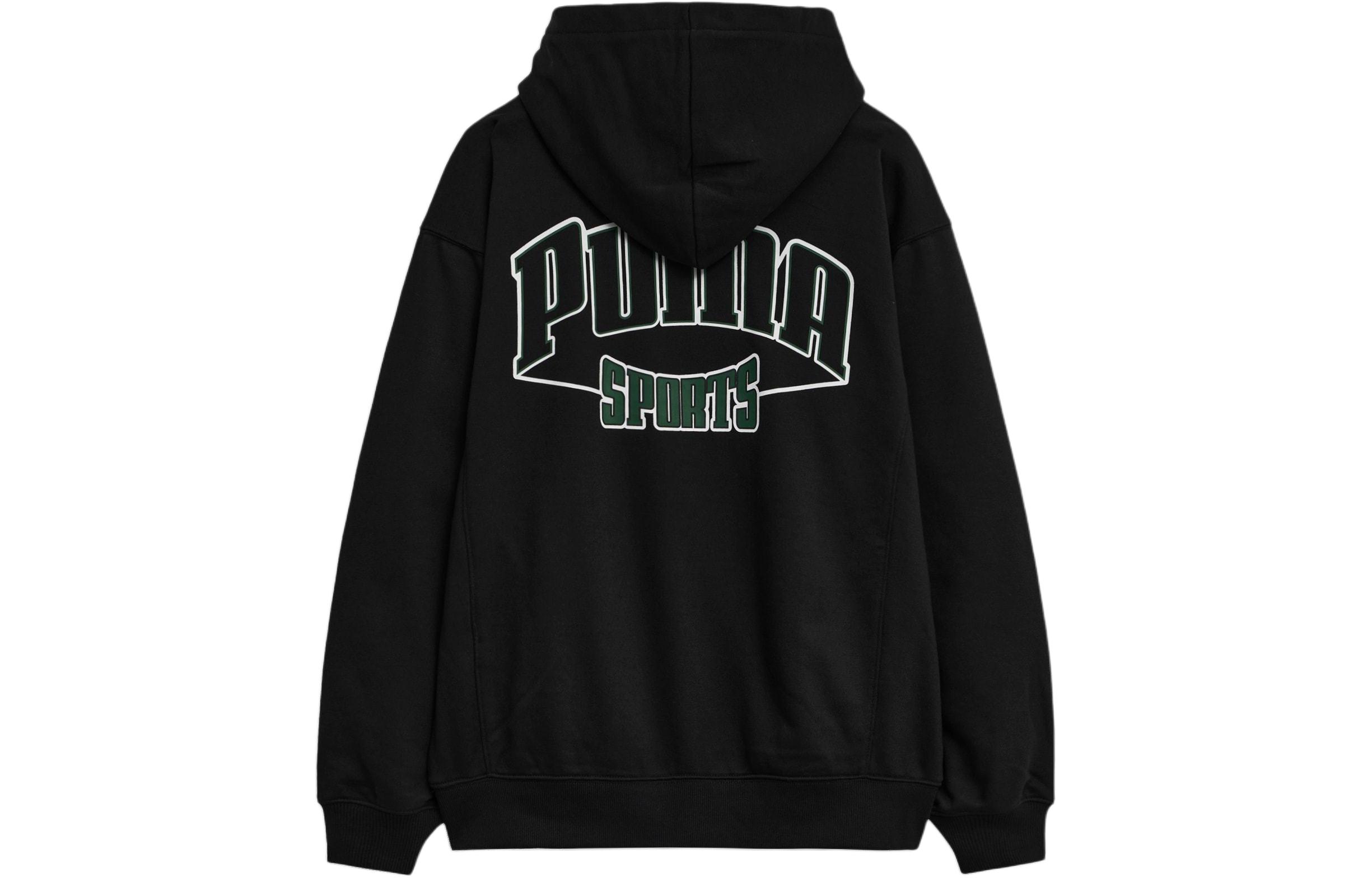 Puma SQUAD For the Fanbase Embroidered Hoodie Unisex Black 940503-01