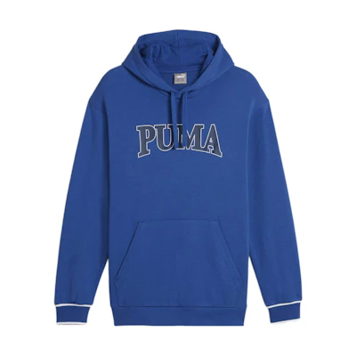 Puma SQUAD Hoodie Blue Sweatshirt with Letter Print Pullover Design 678969-17