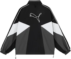 Lookbook Puma SS23 復古配色拉鍊運動外套 男女 黑色 622783-01