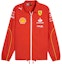 Order PUMA SS24 Ferrari Racing Zip Polo Lengan Panjang Jaket Retro Lelaki Merah 763598-01