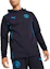 Shop Puma SS24 曼城休閒海軍藍標誌男士連帽外套 777565-32