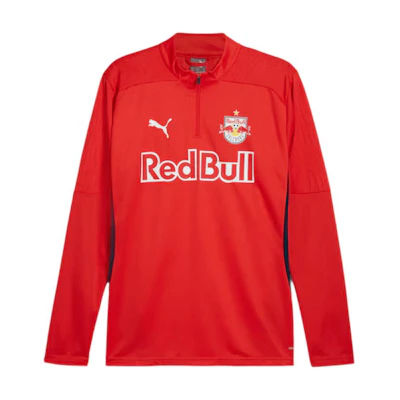 Puma SS24 RB Salzburg Logo Training Pullover Jacket Red/Blue 778382-13