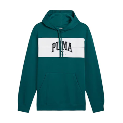 Puma SS24 SQUAD Green Hoodie - Comfortable & Stylish Long-Sleeve Pullover 681796-22