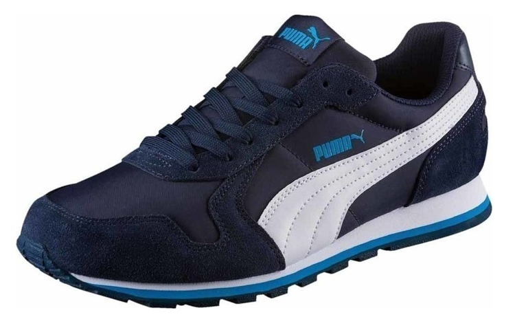 Lookbook Puma ST-Runner 'Kasut Lari Rendah Bernafas Ringan Kasual Biru' 356738-36