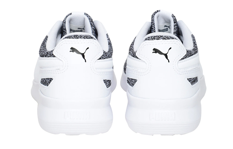 Shop Puma St Activate Heather Lage Sneakers Hardlopen Zwart/Wit 369379-02