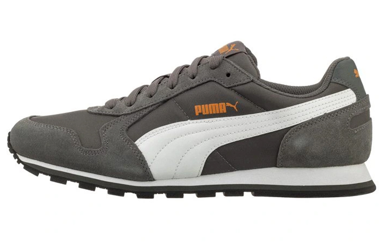 Buy PUMA St Runner 舒適 輕便 低幫 休閒跑步鞋 男款 灰白