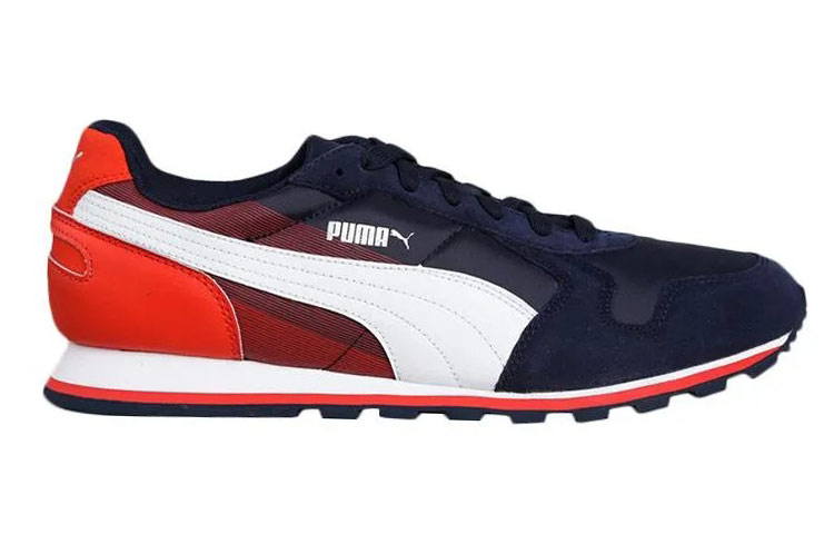 Order プーマ STランナー ジオメトリー 青/黄 360130-02