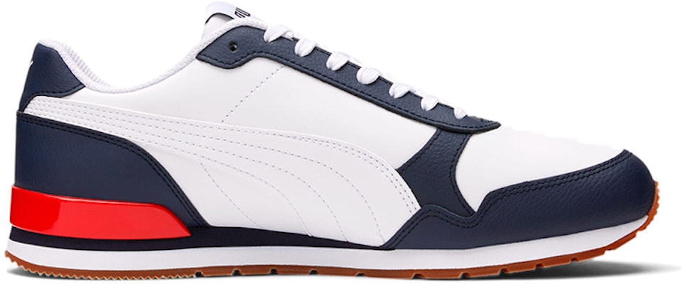 푸마 ST 러너 V2 블루/레드 '화이트' (Puma ST Runner V2 Blue/Red 'White') 365277-17 Order 푸마 ST 러너 V2 블루/레드 '화이트' (Puma ST Runner V2 Blue/Red 'White') 365277-17