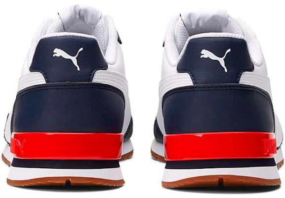 푸마 ST 러너 V2 블루/레드 '화이트' (Puma ST Runner V2 Blue/Red 'White') 365277-17 Shop 푸마 ST 러너 V2 블루/레드 '화이트' (Puma ST Runner V2 Blue/Red 'White') 365277-17