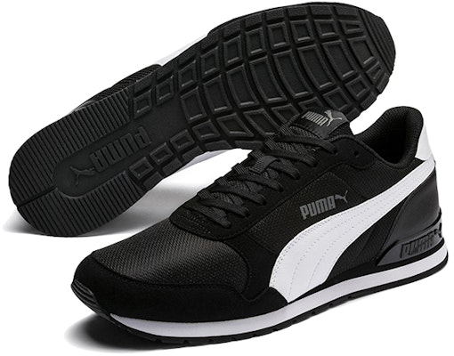 Puma ST Runner V2 Black/White Low sneakers 366811-05 Lookbook Puma ST Runner V2 Black/White Low sneakers 366811-05
