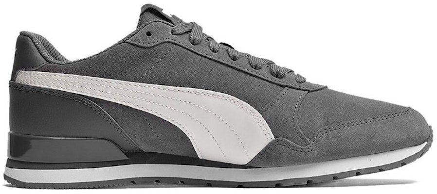 푸마 ST 러너 v2 스웨이드 그레이/화이트 (Puma ST Runner v2 Suede Grey/White) 365279-11 Order 푸마 ST 러너 v2 스웨이드 그레이/화이트 (Puma ST Runner v2 Suede Grey/White) 365279-11