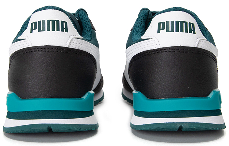 Shop PUMA St Runner V3 復古阿甘鞋 防滑耐磨 低幫 運動休閒鞋 男女同款 綠色