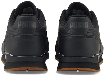 プーマ STランナーv3 レザー "ブラックガム" 384855-04 Shop プーマ STランナーv3 レザー "ブラックガム" 384855-04