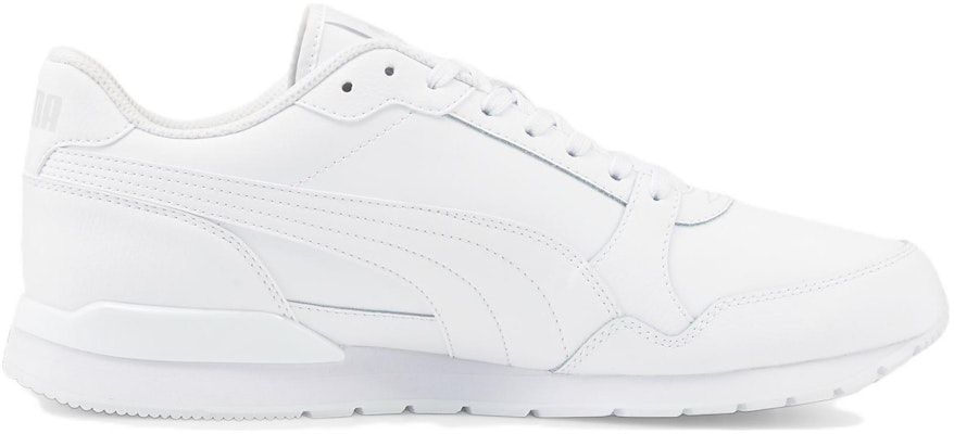 Puma ST Runner v3 Leather 'Putih Kelabu Violet' 384855-10 Order Puma ST Runner v3 Leather 'Putih Kelabu Violet' 384855-10