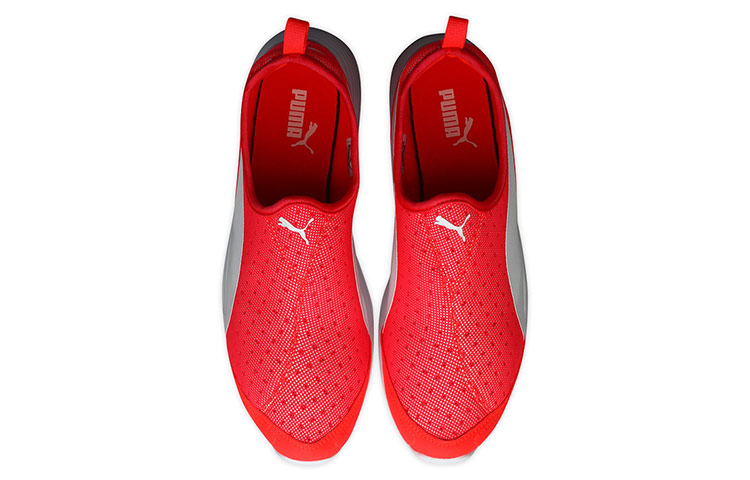 Lookbook Chaussures Puma St Trainer Evo Rouge/Blanc 360482-02
