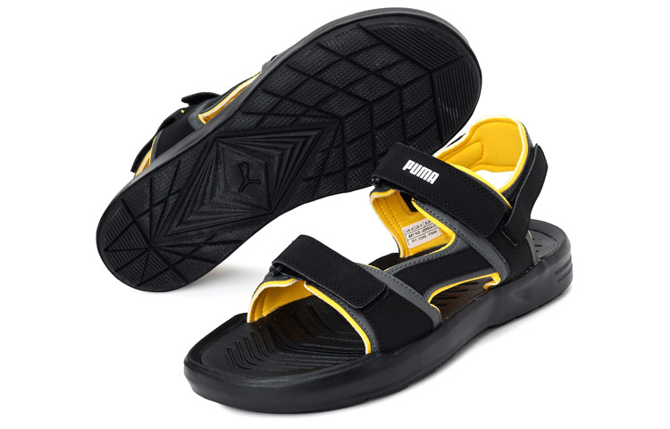 Lookbook Puma Stance Core IDP Sandale ''Schwarz Gelb'' 339834-02