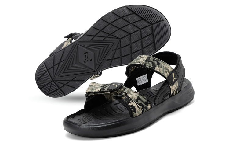 Shop Sandali Puma Stance IDP ''Black Olive'' 339914-03