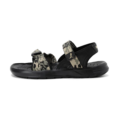 Puma Stance IDP Sandals 'Black Olive'
