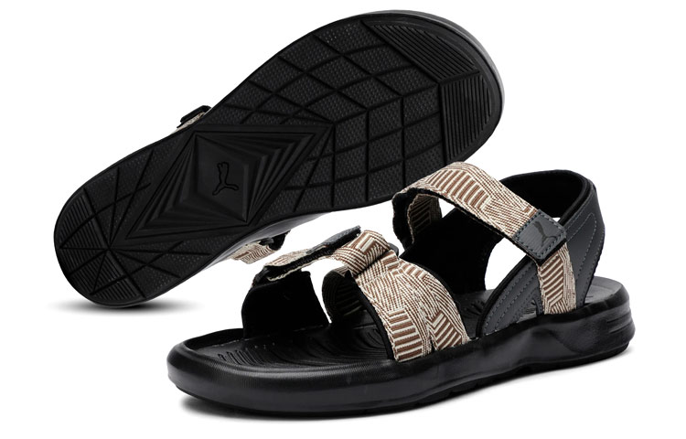 Lookbook Puma Stance X2 IDP Sandalen Schwarz/Braun 371273-03