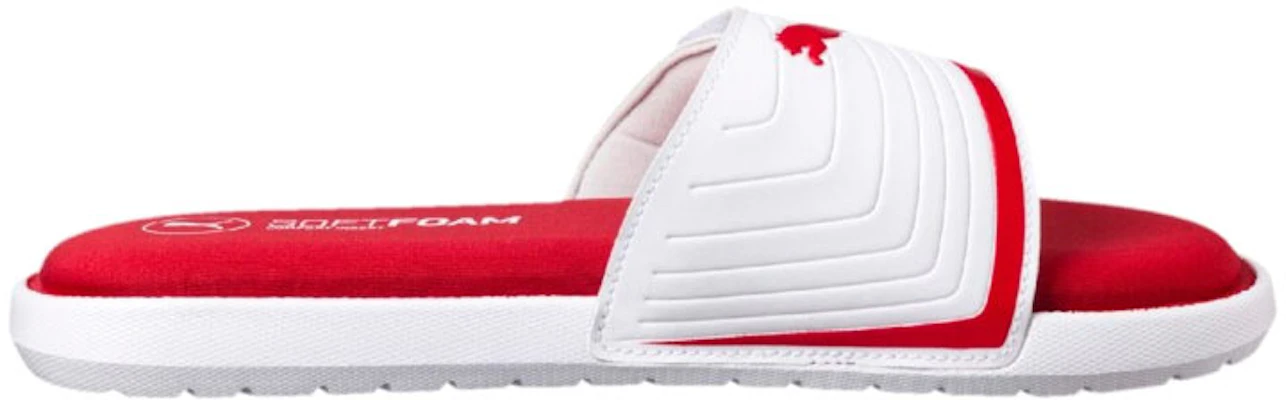 Puma Starcat Sfoam Sandales Blanc/Rouge 362463-01 Order Puma Starcat Sfoam Sandales Blanc/Rouge 362463-01