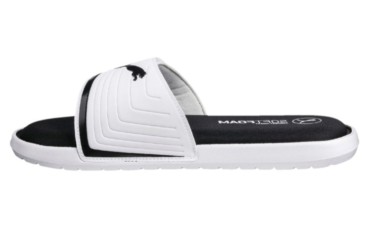 Puma Starcat Sfoam Slippers White/Black 362463-04