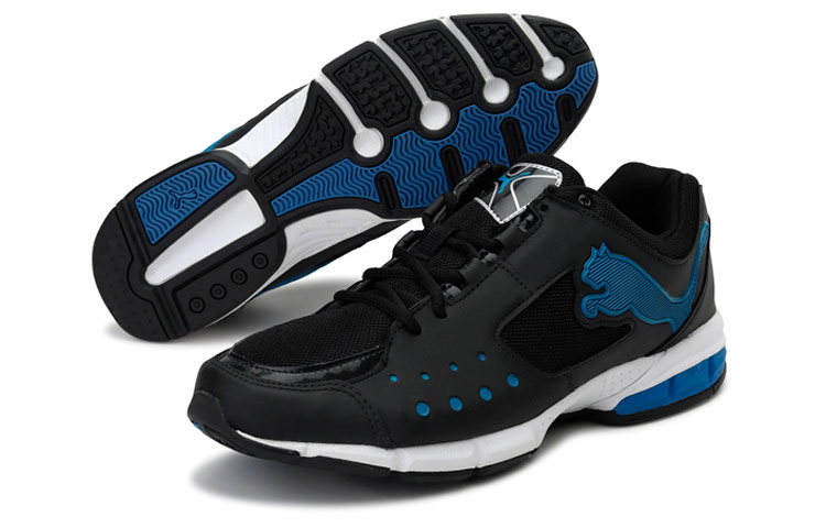 Lookbook 푸마 스토커 IDP 블랙/블루 (Puma Stocker IDP Black/Blue) 190194-01