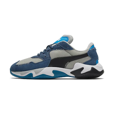Puma Storm Stitching 'Gray Dark Blue White'