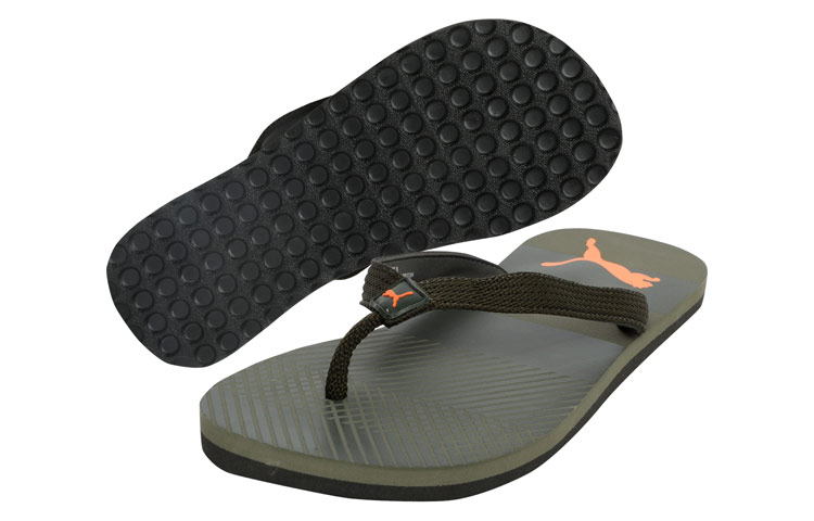 Lookbook プーマ ストリーム ミリタリーグリーンスライド 368273-04