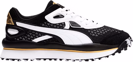 Puma Street Rider Moirer 'Black White Gold' 309670-01 Puma Street Rider Moirer 'Black White Gold' 309670-01