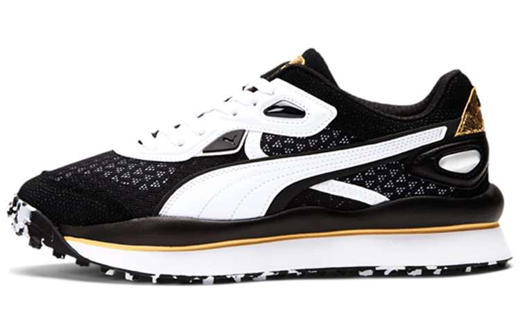 Puma Street Rider Moirer 'Black White Gold' 309670-01