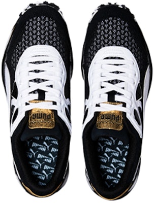 Puma Street Rider Moirer 'Black White Gold' 309670-01 Lookbook Puma Street Rider Moirer 'Black White Gold' 309670-01
