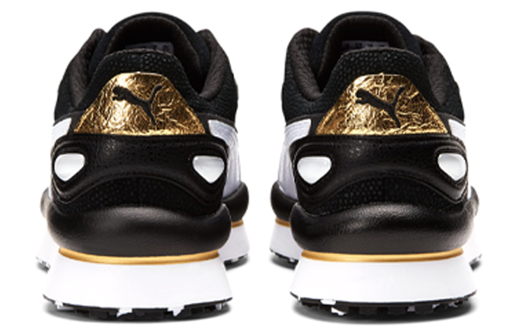 Shop Puma Street Rider Moirer ''Nero Bianco Oro'' 309670-01