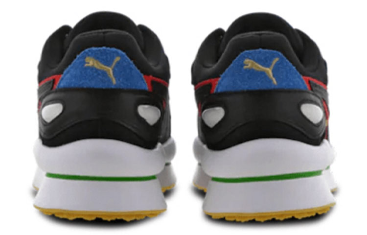 Shop プーマ ストリートライダー ユニティ "ブラック/レッド" 375820-02