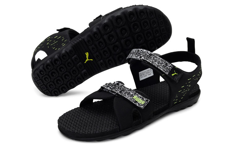 Lookbook Puma Street Walk IDP 'Black Green Velcro' 375476-01