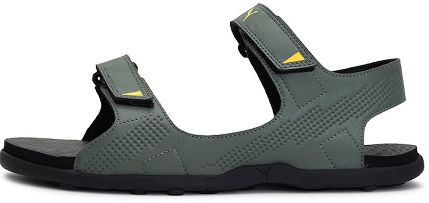 Puma Street Walk IDP Sandals 'Green Black Yellow' 380358-04 Buy Puma Street Walk IDP Sandals 'Green Black Yellow' 380358-04