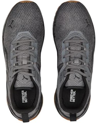 PUMA Stride Unisex 減震防滑耐磨 低筒 跑步鞋 灰色 Shop PUMA Stride Unisex 減震防滑耐磨 低筒 跑步鞋 灰色
