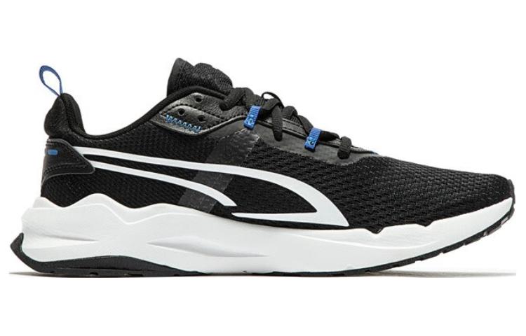 Order Puma Stride 'Hitam Putih Biru Diraja Sapphire' 389422-01