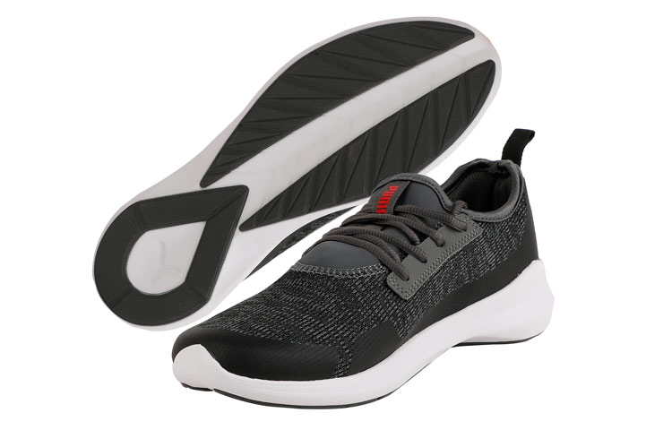 Shop Puma Stride Evo IDP ''Noir Gris'' 368179-05