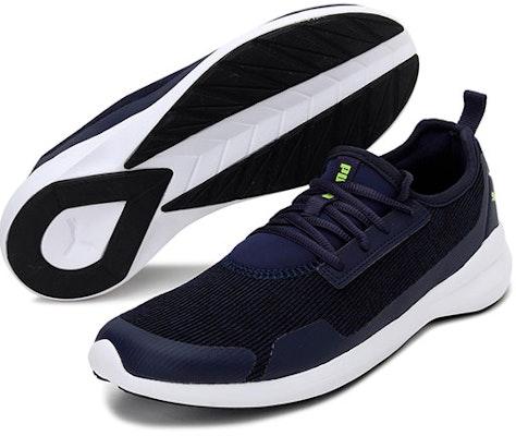 Puma Stride Evo Idp 藍黑白 低筒跑步鞋 Lookbook Puma Stride Evo Idp 藍黑白 低筒跑步鞋