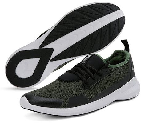 Puma Stride Evo Idp 綠黑白 低筒跑步鞋 Lookbook Puma Stride Evo Idp 綠黑白 低筒跑步鞋