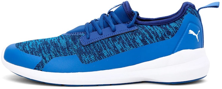 푸마 스트라이드 에보 통기성 로우탑 러닝화 (블루/화이트) 368179-06 Buy 푸마 스트라이드 에보 통기성 로우탑 러닝화 (블루/화이트) 368179-06