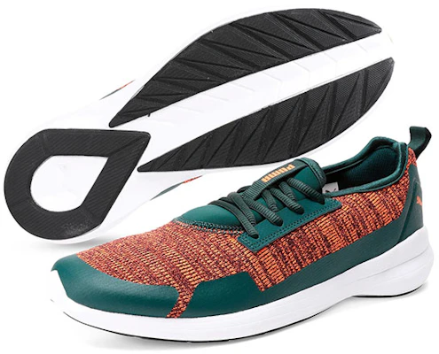 Puma Stride Evo IDP Grün/Gelb/''Orange'' Sneakers 371310-01 Lookbook Puma Stride Evo IDP Grün/Gelb/''Orange'' Sneakers 371310-01
