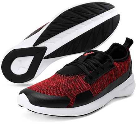 PUMA Stride Evo Idp 低筒 跑步鞋 男款 黑白紅 Lookbook PUMA Stride Evo Idp 低筒 跑步鞋 男款 黑白紅