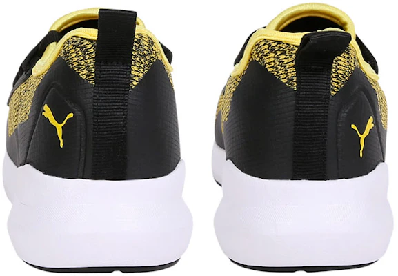 Puma Stride Evo IDP Giallo Nero "Scarpa da Running Leggera e Traspirante Bassa" 368179-03 Shop Puma Stride Evo IDP Giallo Nero "Scarpa da Running Leggera e Traspirante Bassa" 368179-03