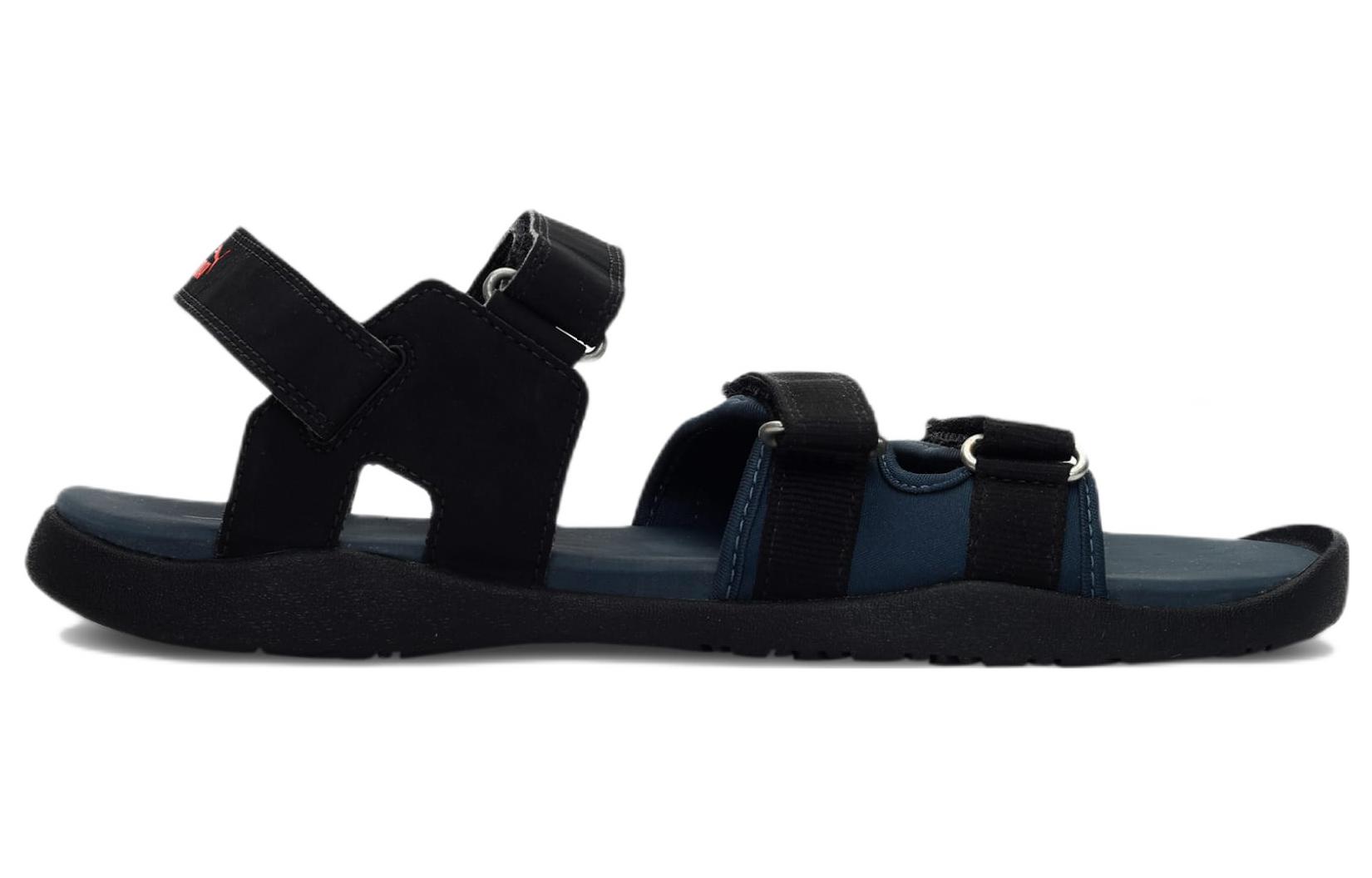 Order Puma Stride One8 Sandal 'Black Blue' 384559-03