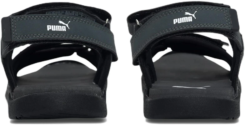 Sandal Puma Stride One8 'Hitam Abu-Abu' 384559-02 Shop Sandal Puma Stride One8 'Hitam Abu-Abu' 384559-02