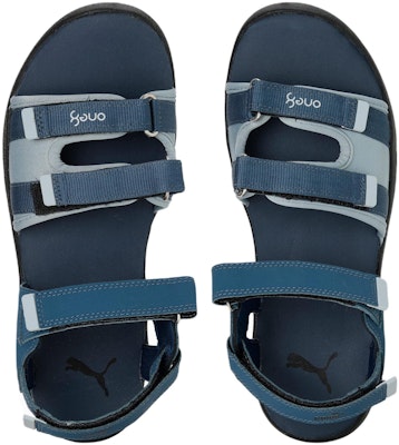 Sandal Puma Stride One8 'Biru Abu-Abu' 384559-04 Lookbook Sandal Puma Stride One8 'Biru Abu-Abu' 384559-04