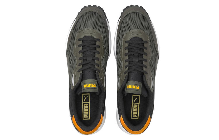 (W) Puma Style Rider Cyborg Low-Top Running Shoes Green 圖 4