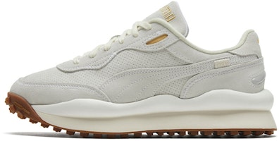 Puma Style Rider Mono White/Gold 368631-01 Puma Style Rider Mono White/Gold 368631-01