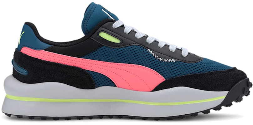 Puma Style Rider 'Neo Archive - Digi-Blue Pink' 373381-02 Order Puma Style Rider 'Neo Archive - Digi-Blue Pink' 373381-02